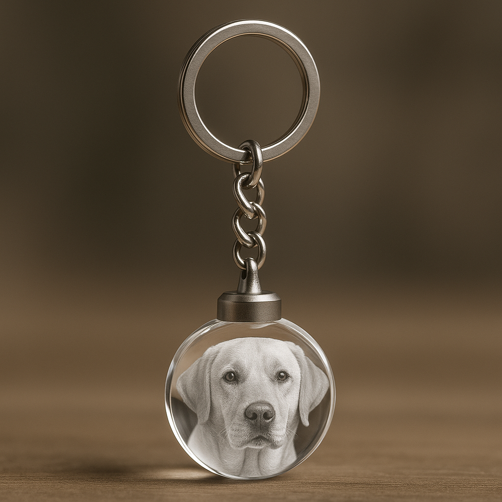Customizable Keychain Sphere