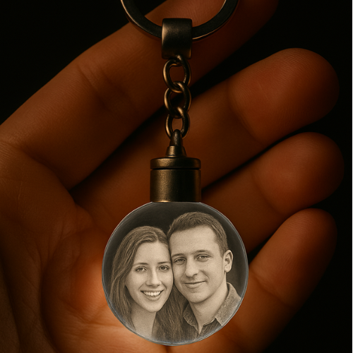 Customizable Keychain Sphere
