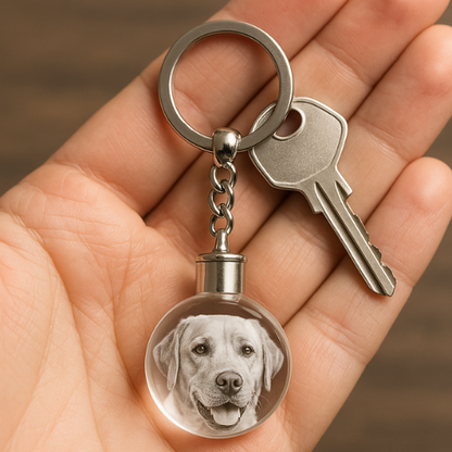 Customizable Keychain Sphere